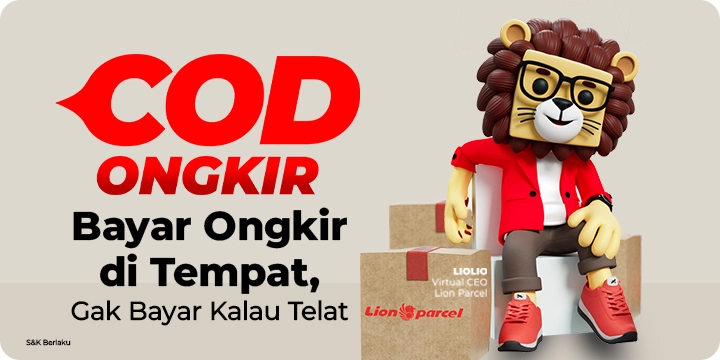 cod lion parcel bandung
